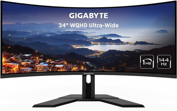 GIGABYTE 게이밍 G34WQC A 144 커브드 HDR 제이씨현